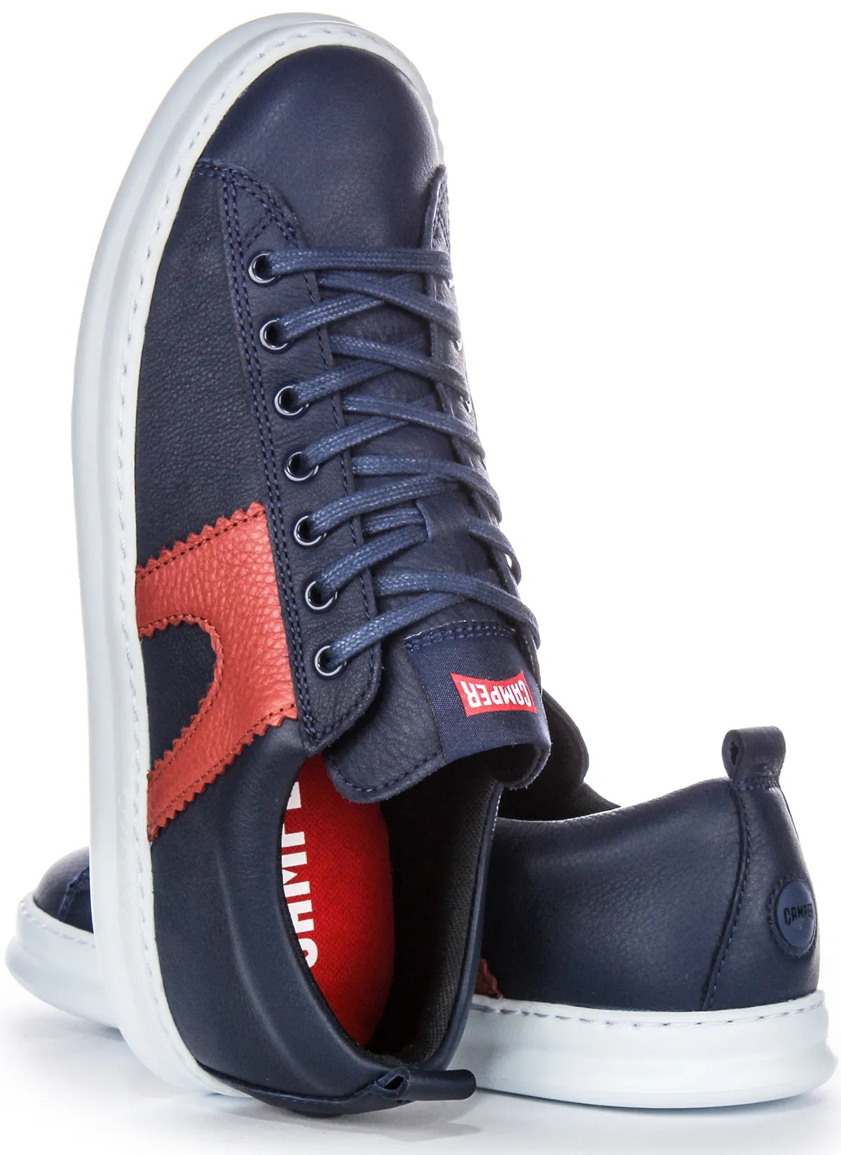 Camper Runner M In Navy Brown For Unisex Zero Pressure