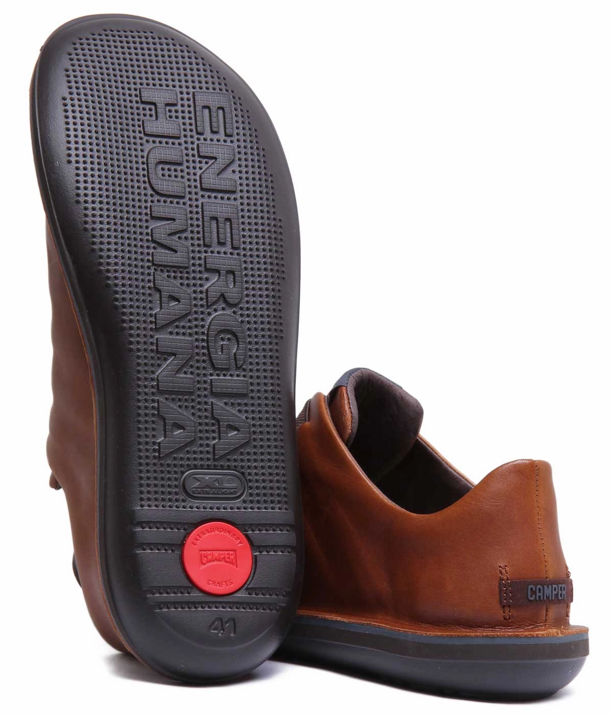 Camper Beetle In Tan Soft Interior