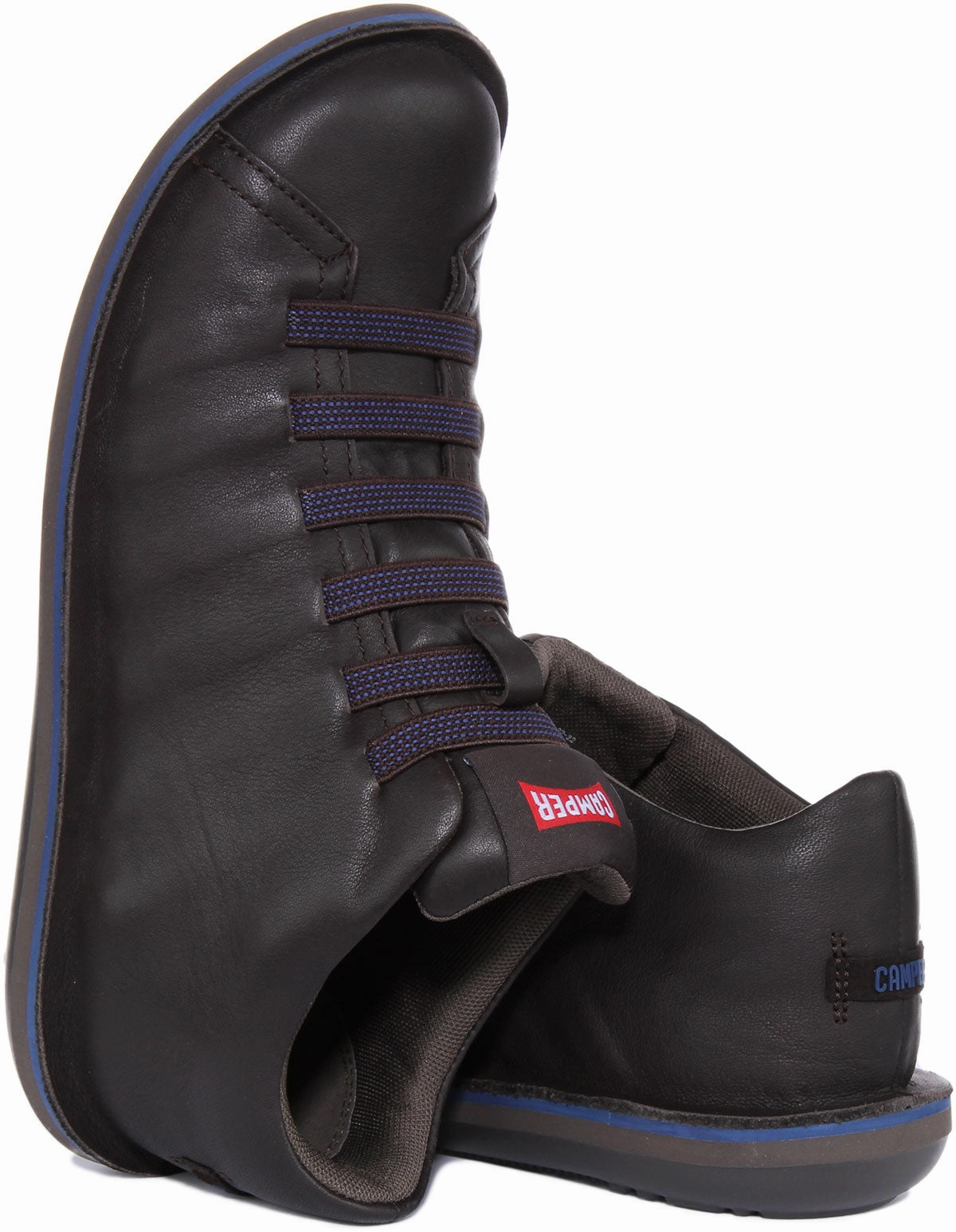 Camper Bettle In Dark Brown For Men anti static