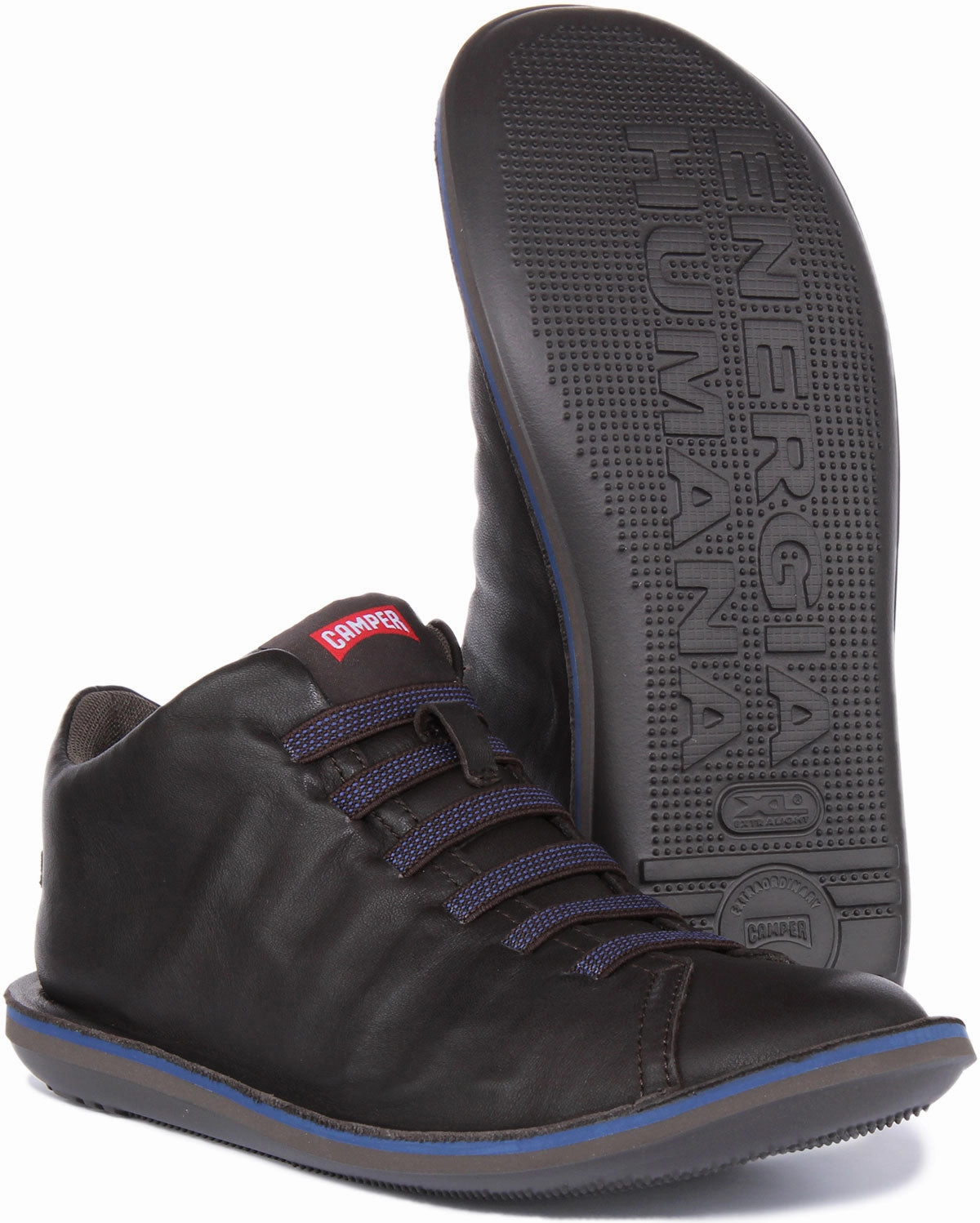 Camper Bettle In Dark Brown For Men anti static