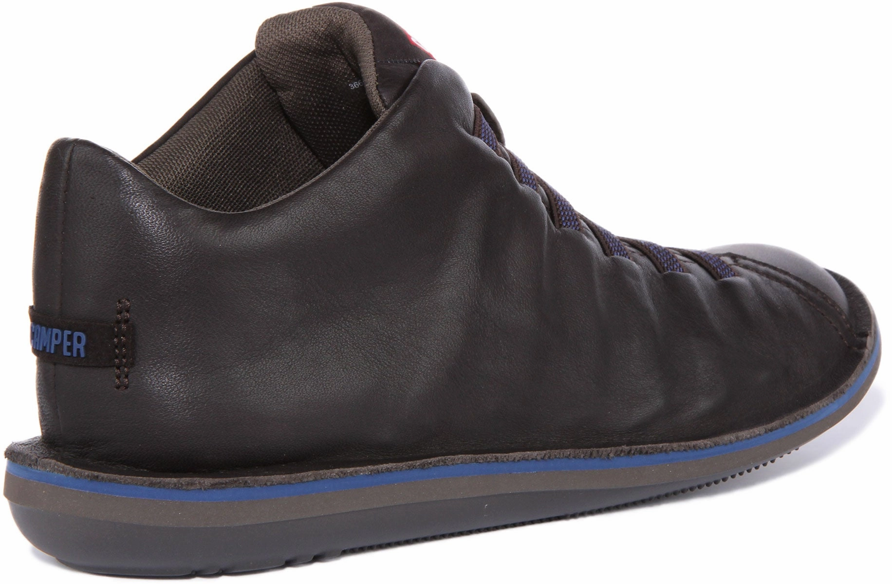 Camper Bettle In Dark Brown For Men anti static