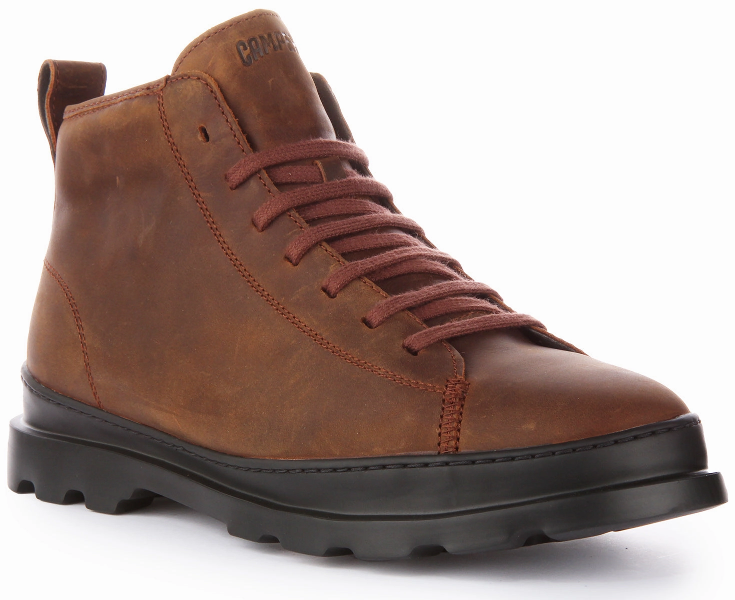 Camper Brutus Boots In Brown All Season Heavy Cushioning