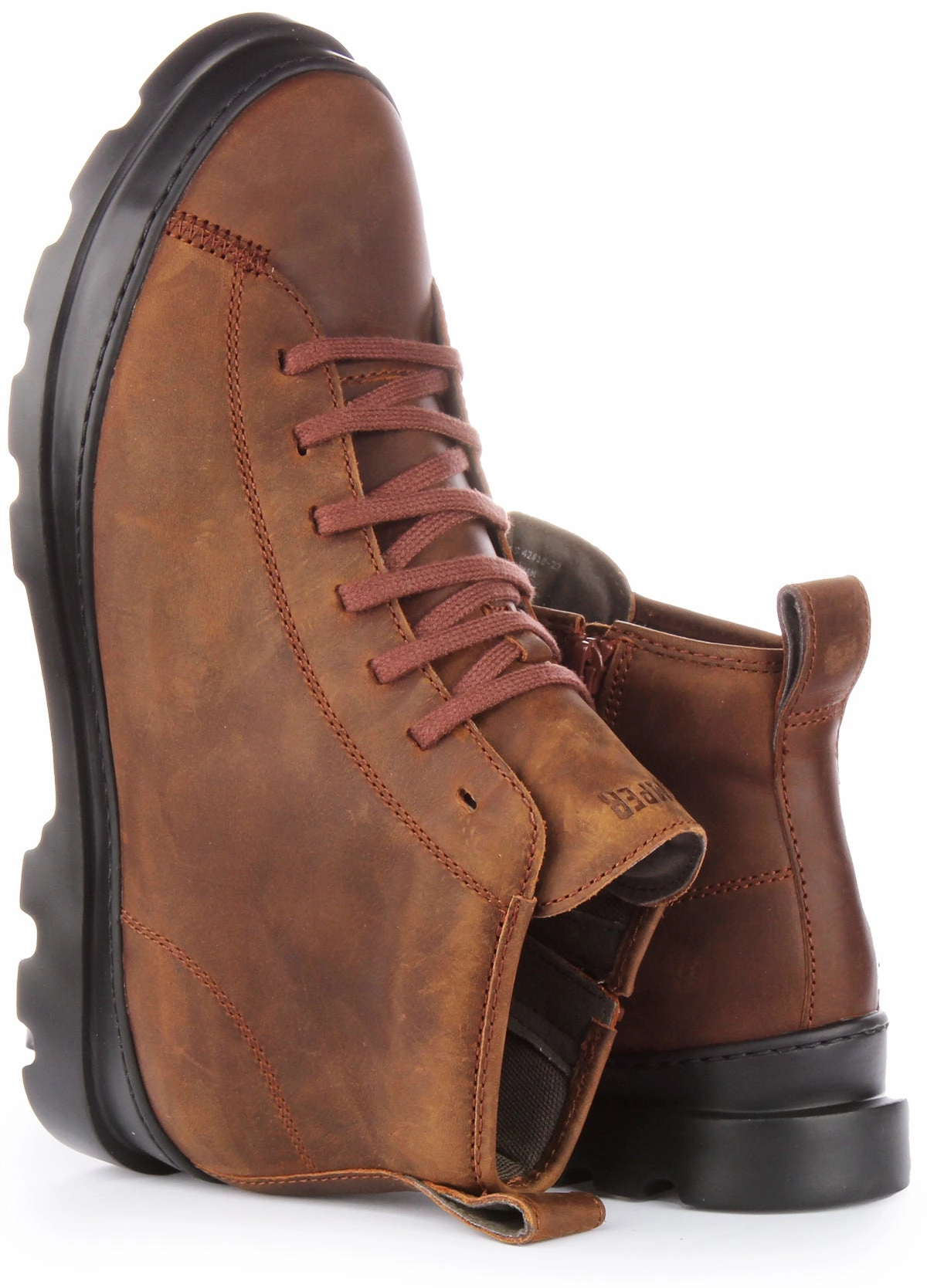 Camper Brutus Boots In Brown Trail Safety Gear