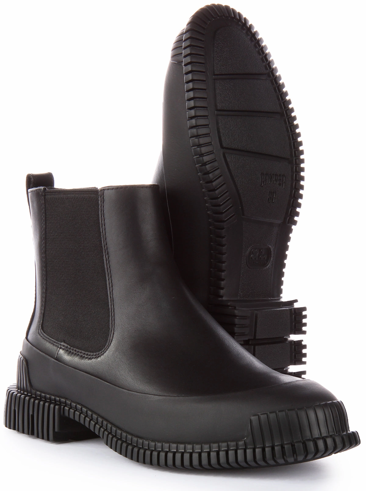 Camper Pix Womens Chelsea In Black Steady Hike