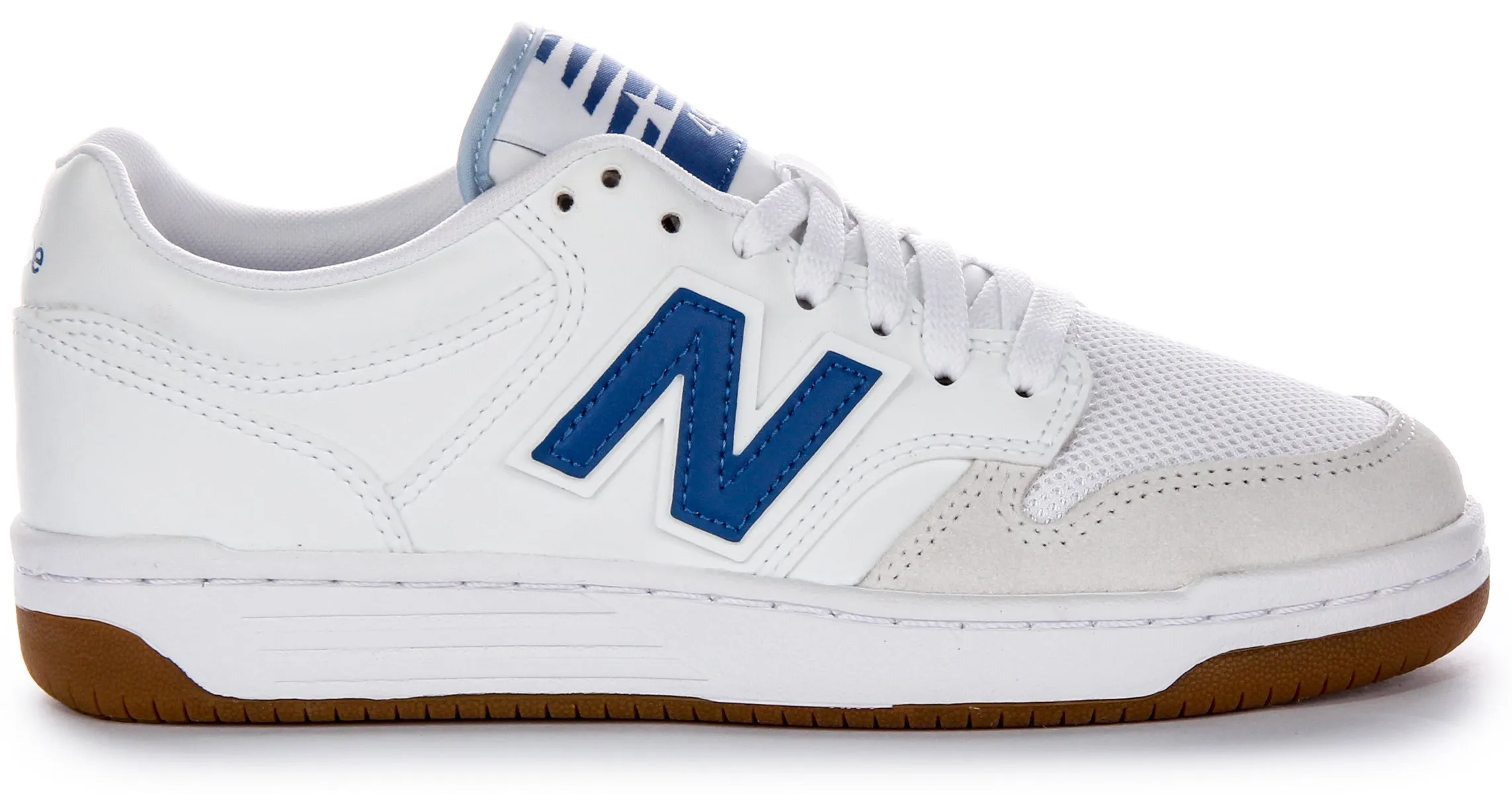 Casual Touch New Balance BB 480 LFB In White Blue