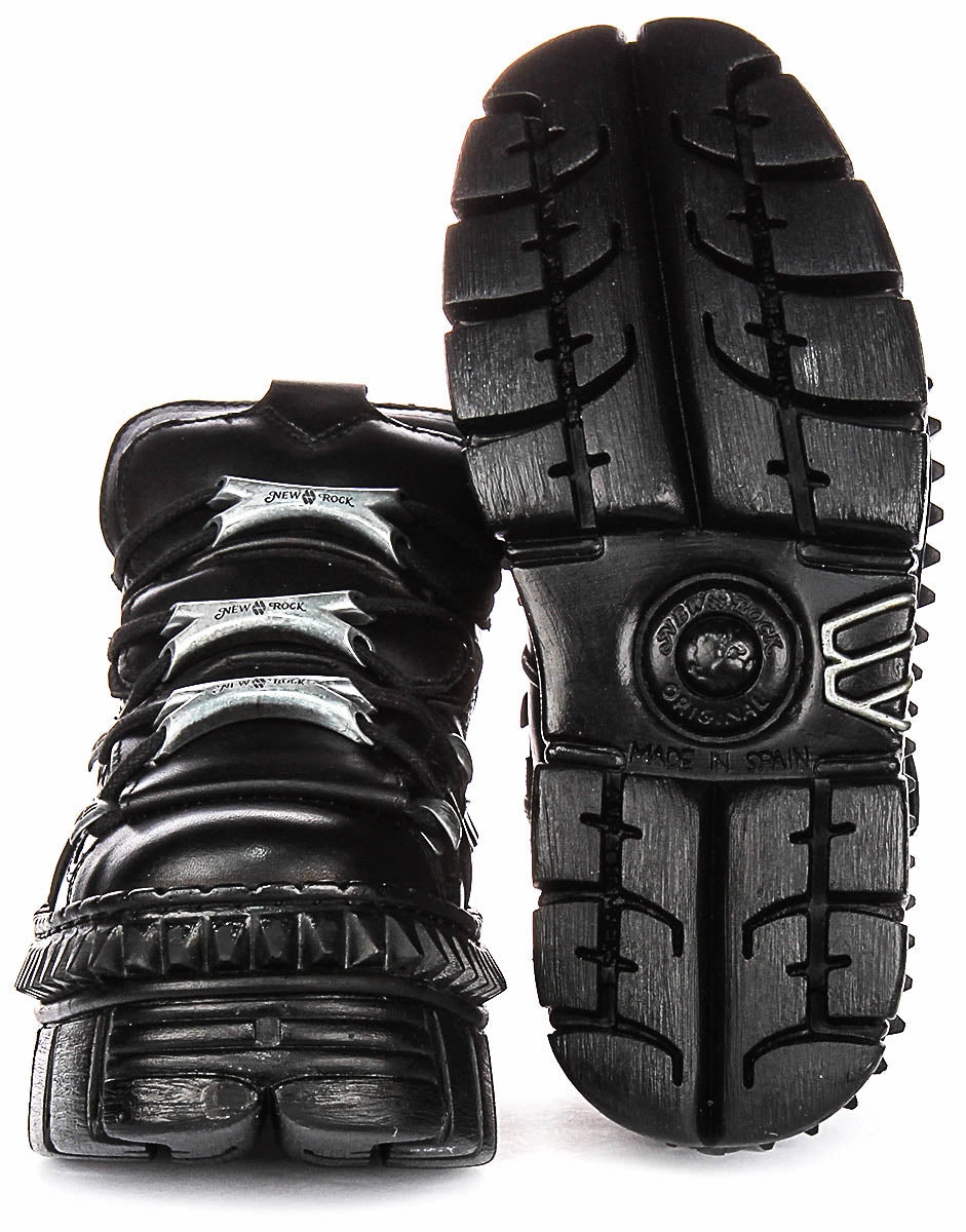 Casual Elegance Newrock 106 Wall In Black For Unisex