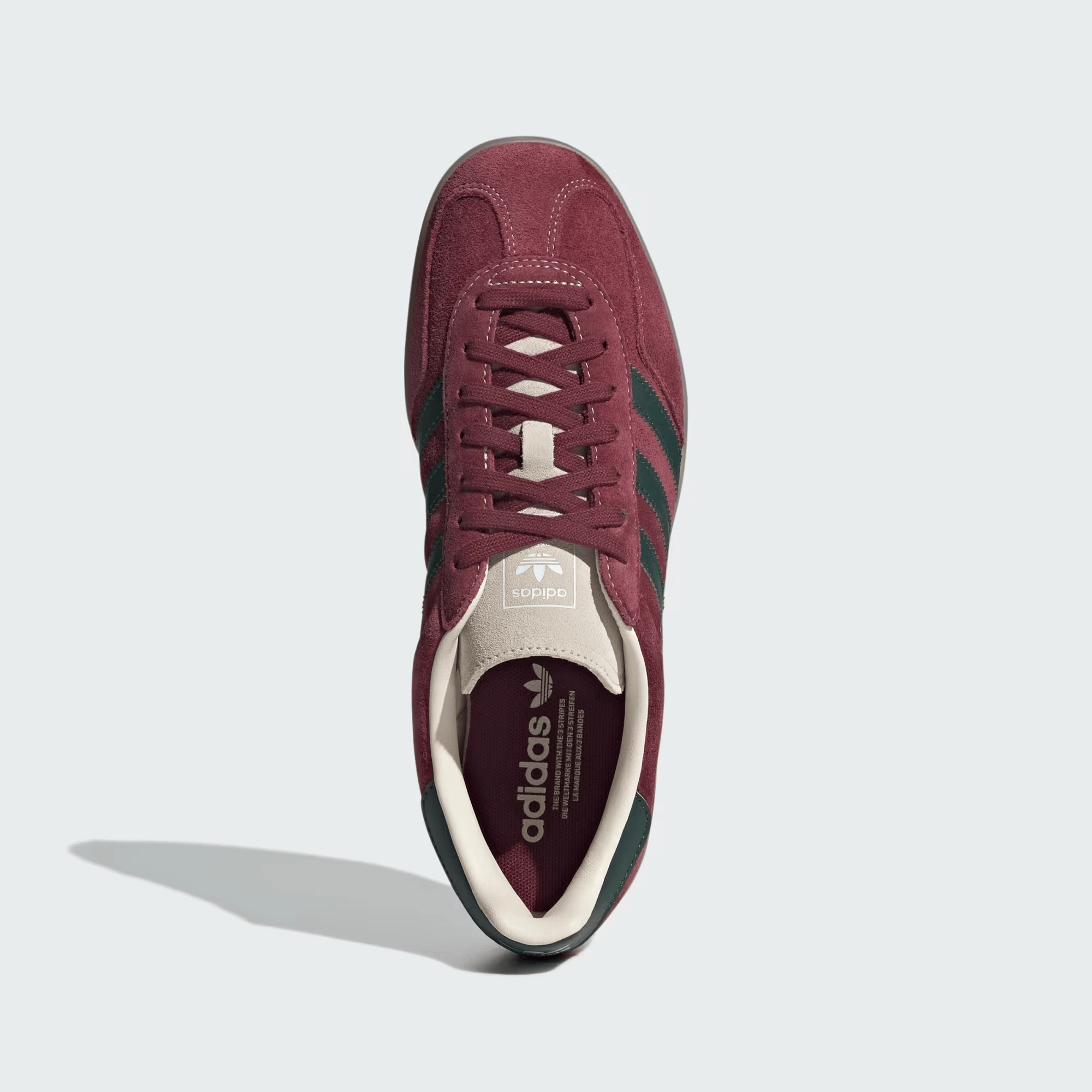 Casual sport style adidas - Gazelle Indoor - Shadow Red - Unisex [JH5403]