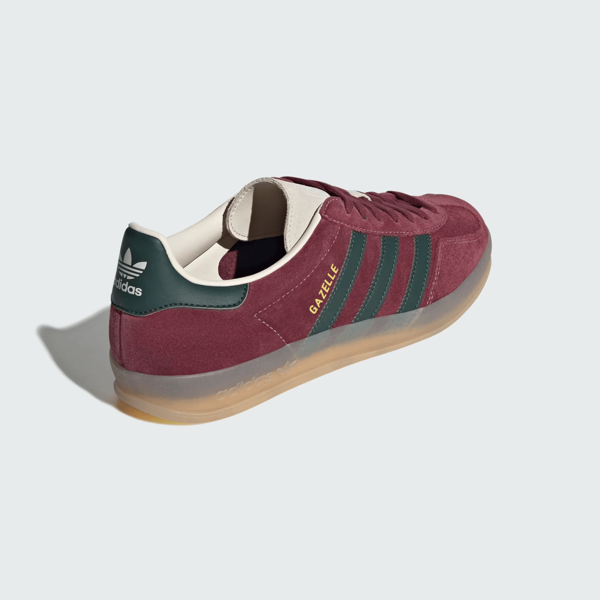 Casual sport style adidas - Gazelle Indoor - Shadow Red - Unisex [JH5403]