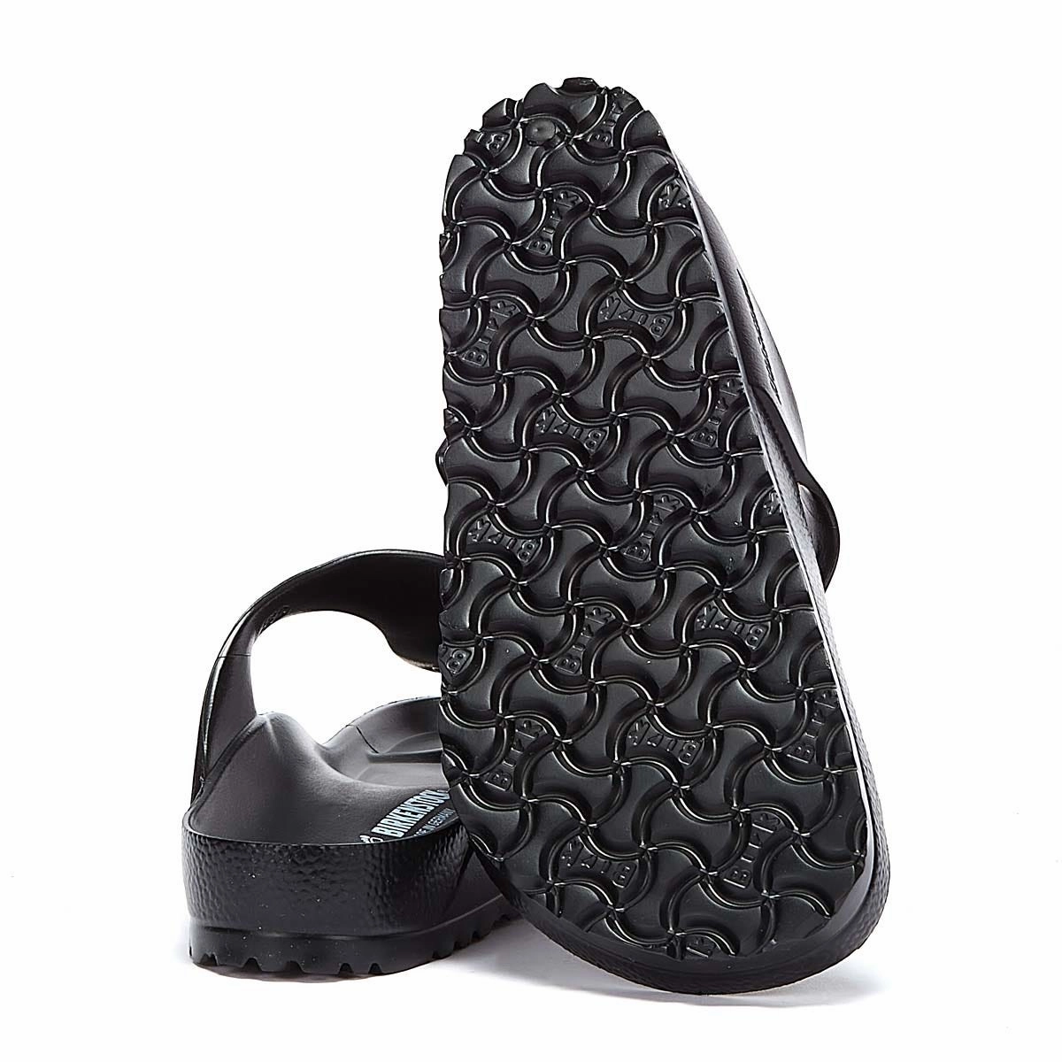 Chic Comfort Birkenstock Gizeh EVA Mens Black Sandals