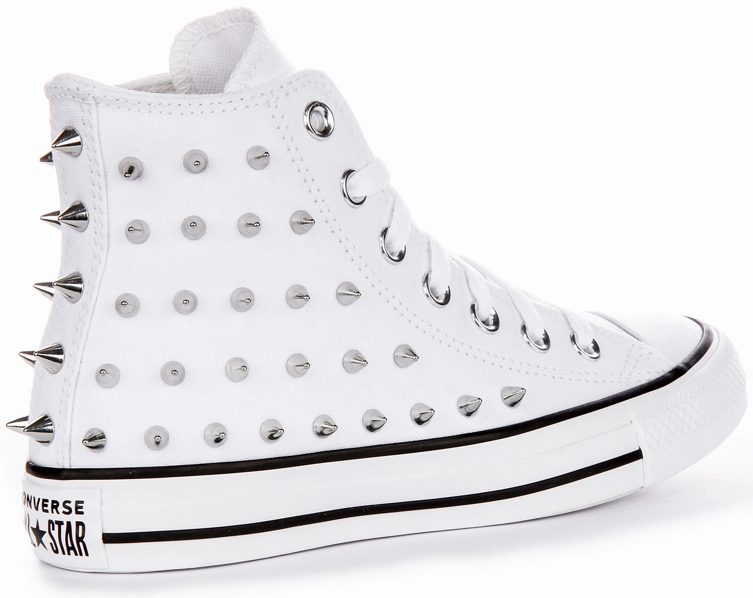 Chic Minimalist Converse Chuck Taylor All Star A06444C High Top Studd In White