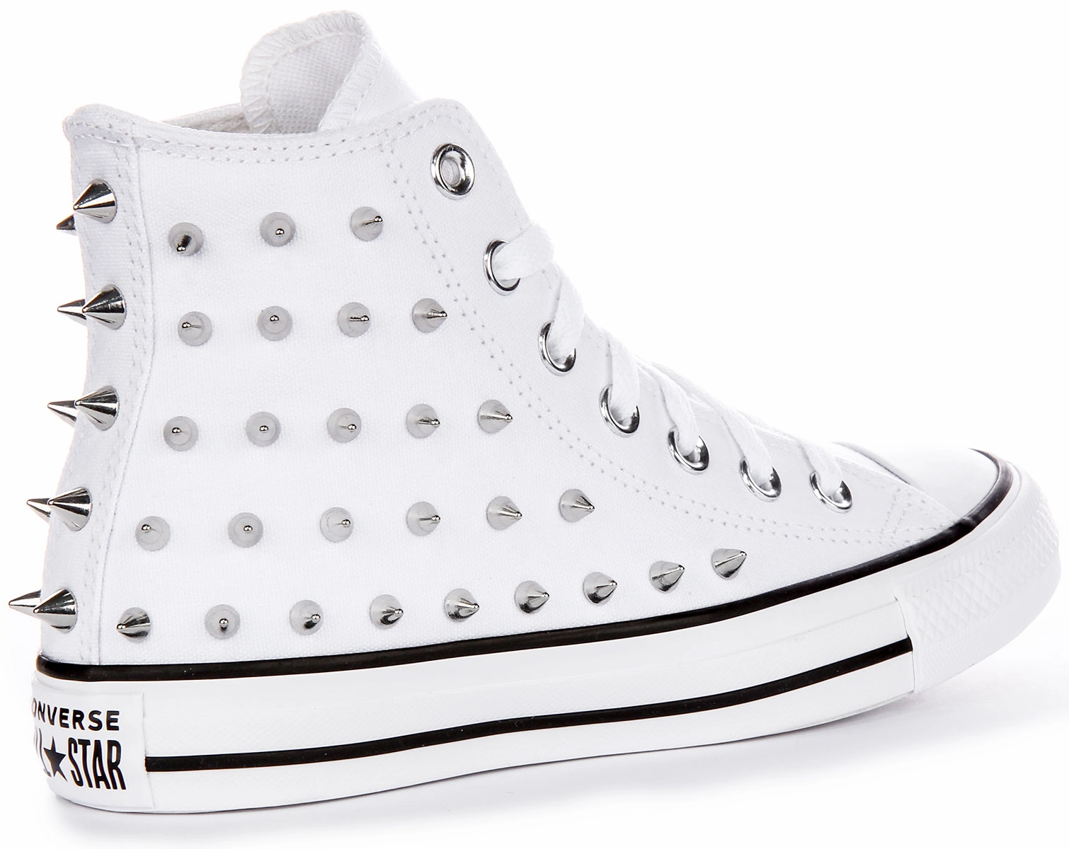 Chic Minimalist Converse Chuck Taylor All Star A06444C High Top Studd In White