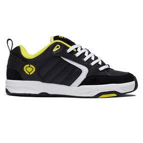 Advanced Cushioning Skateboard Ride Fit C1rca Cx201r Shoes - Black/Beluga/Yellow