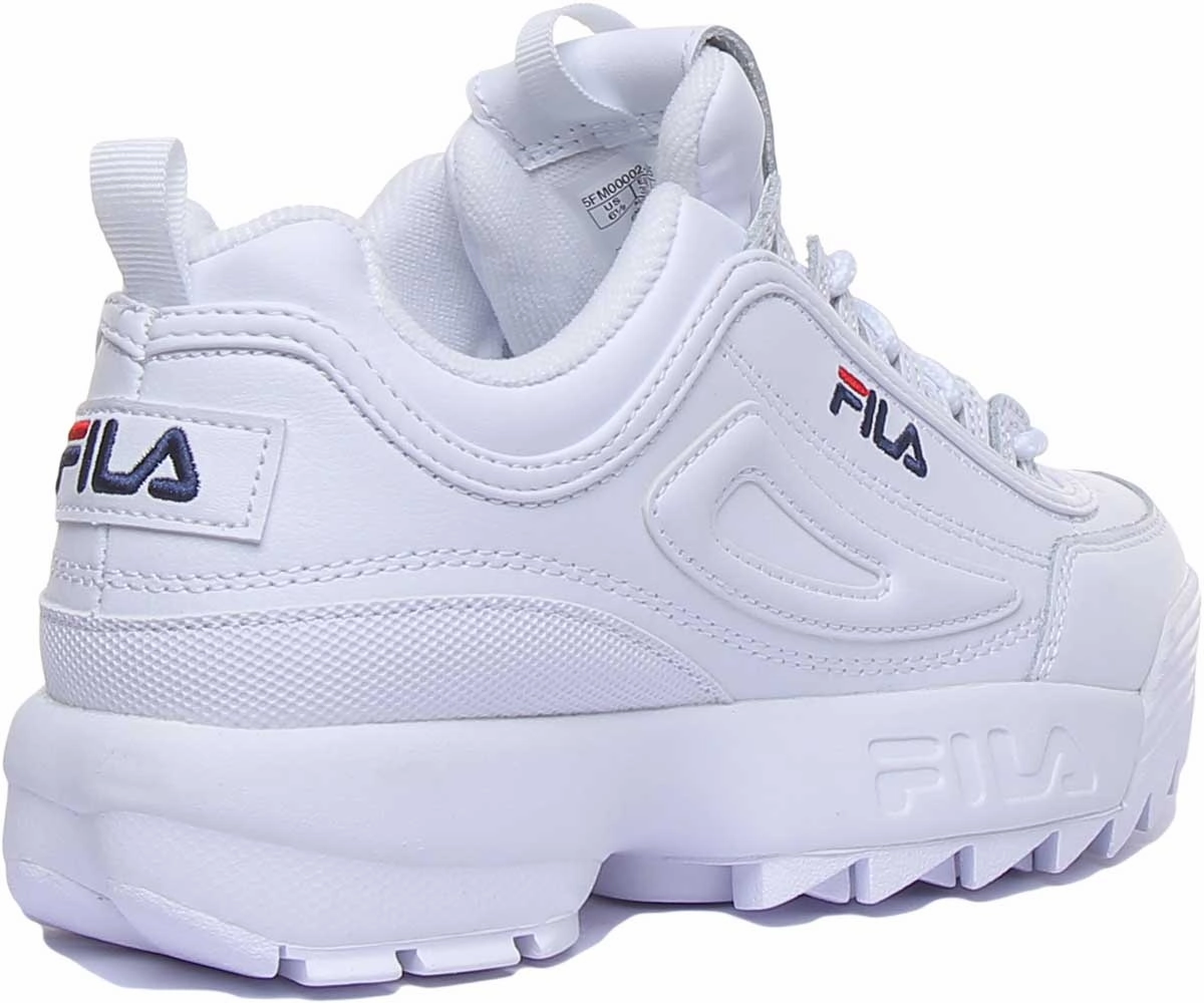 City Pulse Fila Disrupter 2 Premium In White