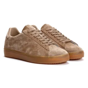 Long Lasting Smart Fabric Clae Bradley Suede Men's Portabella Deep Taupe Trainers