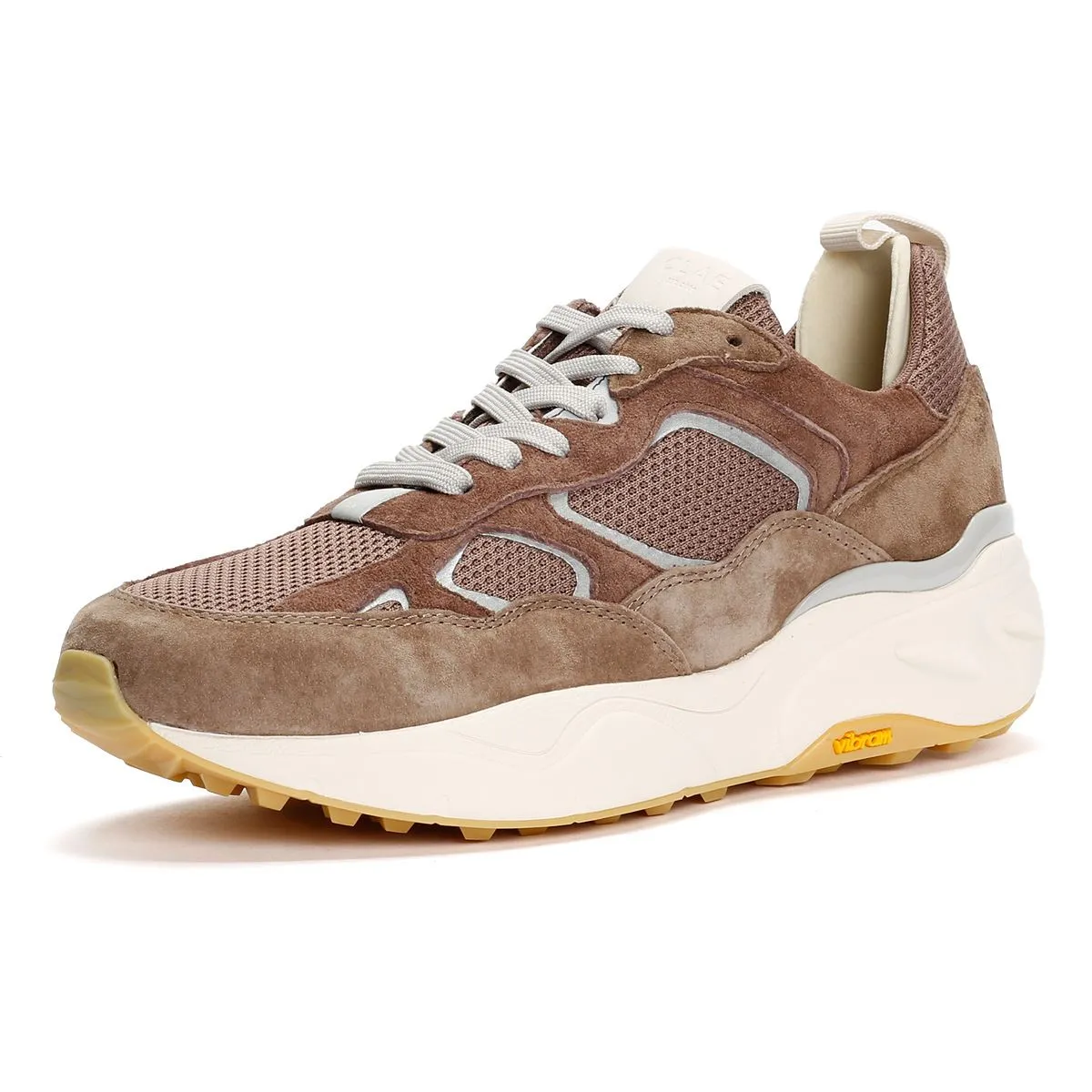 Clae Salazar Men's Portabella Deep Taupe Trainers Rapid Fit