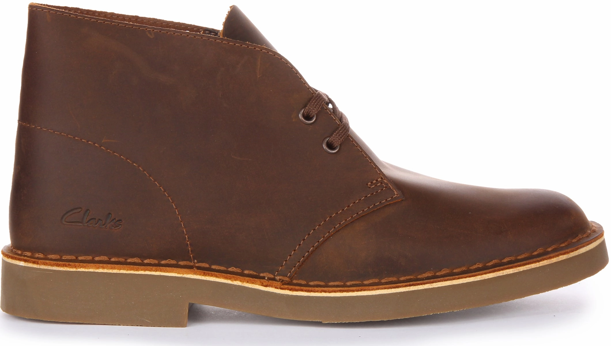 Clarks Desert Boot Evo In Beeswax For Men Cushioned Sole