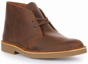Anti-odor technology Clarks Desert Boot Evo In Beeswax For Men