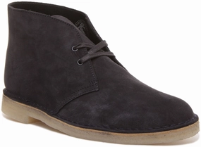 Clarks Originals Desert Boot In Navy For Men Classic Touch