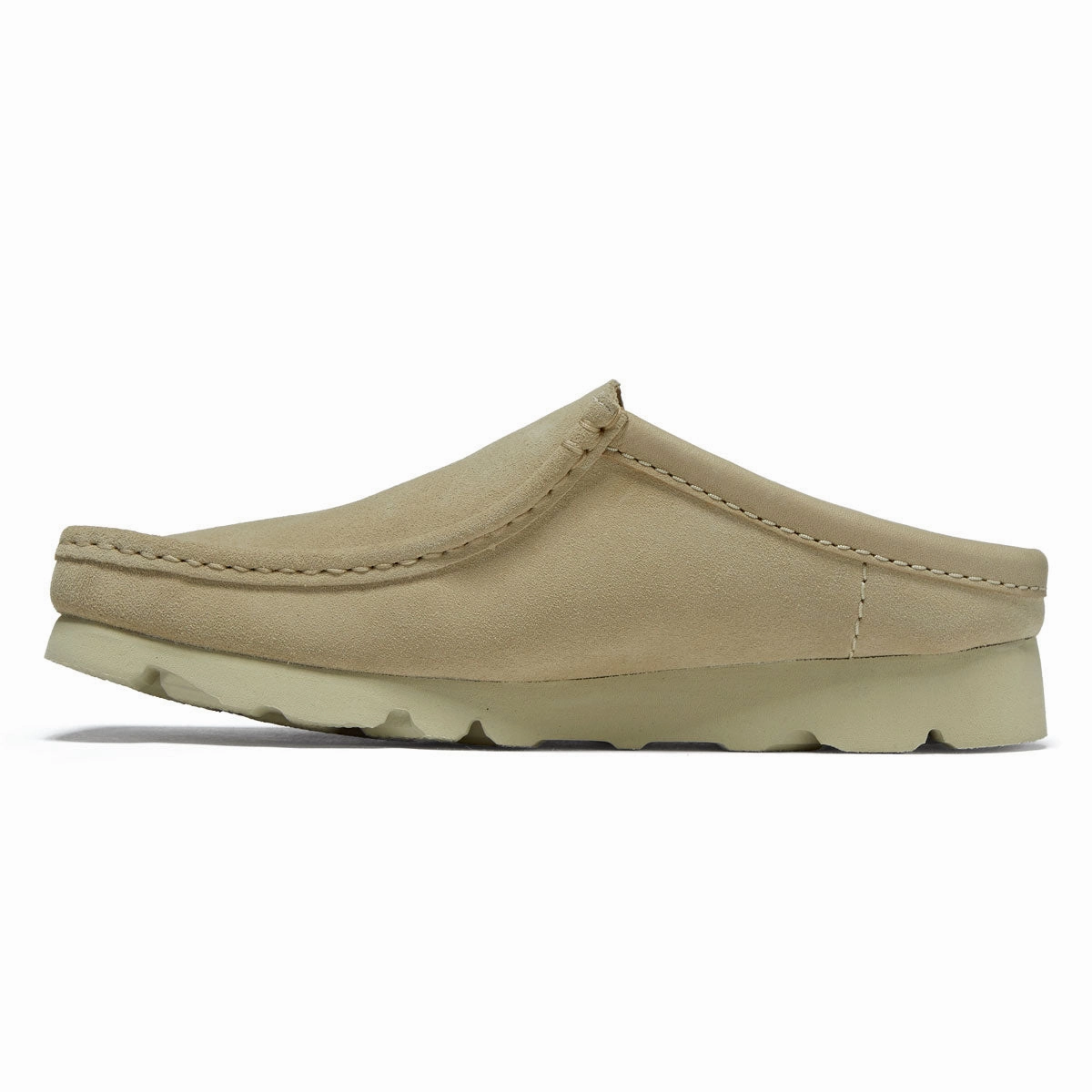 Clarks Wallabee Slip Shoes - Maple Suede Light Trail