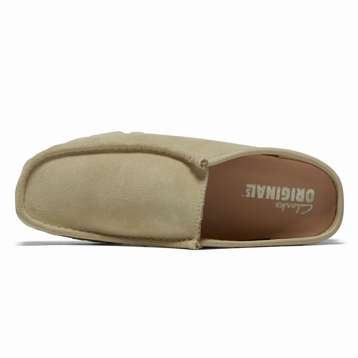 Clarks Wallabee Slip Shoes - Maple Suede Light Trail