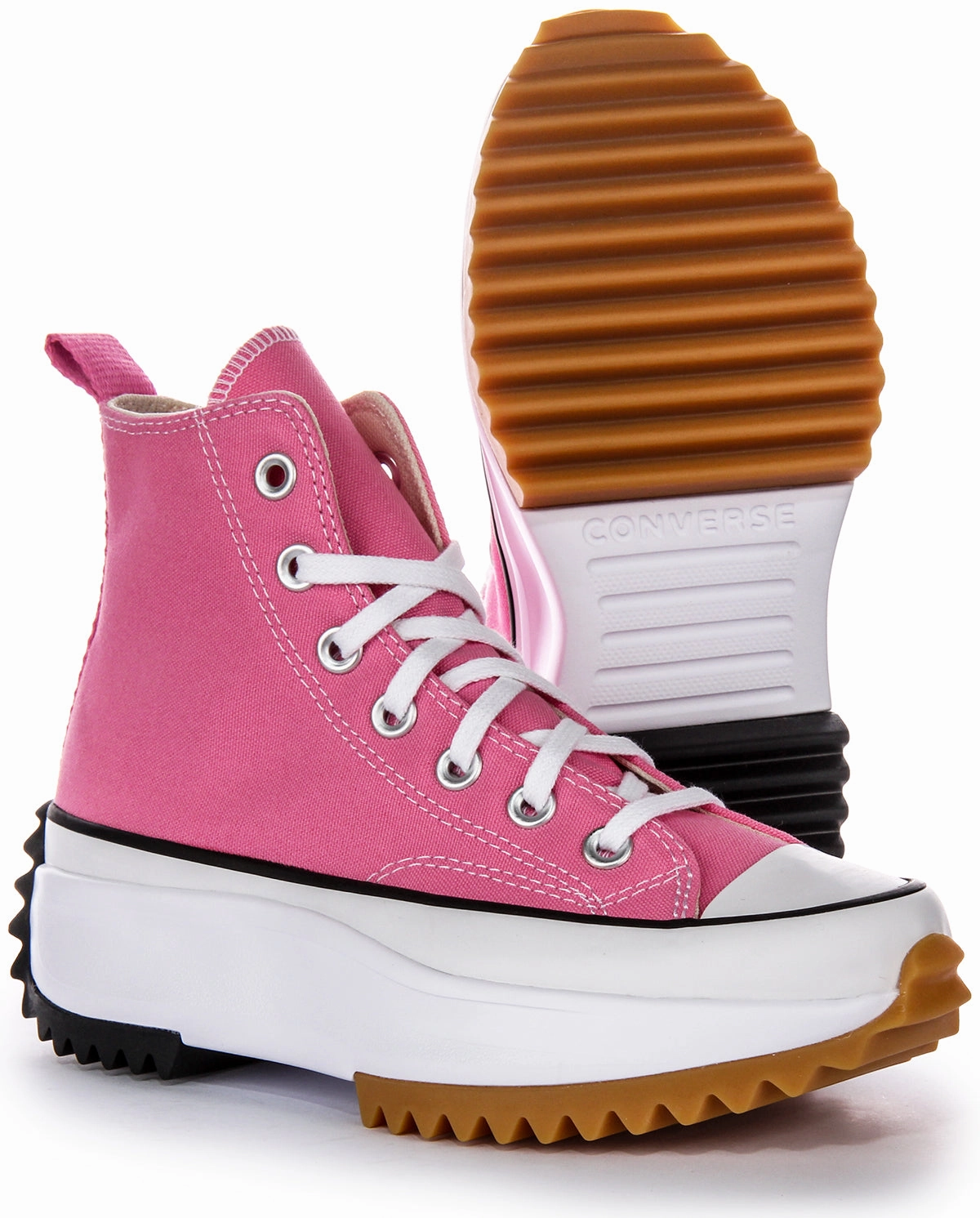 Classic Everyday Fit Converse Run Star Hike Hi A08735C In Pink