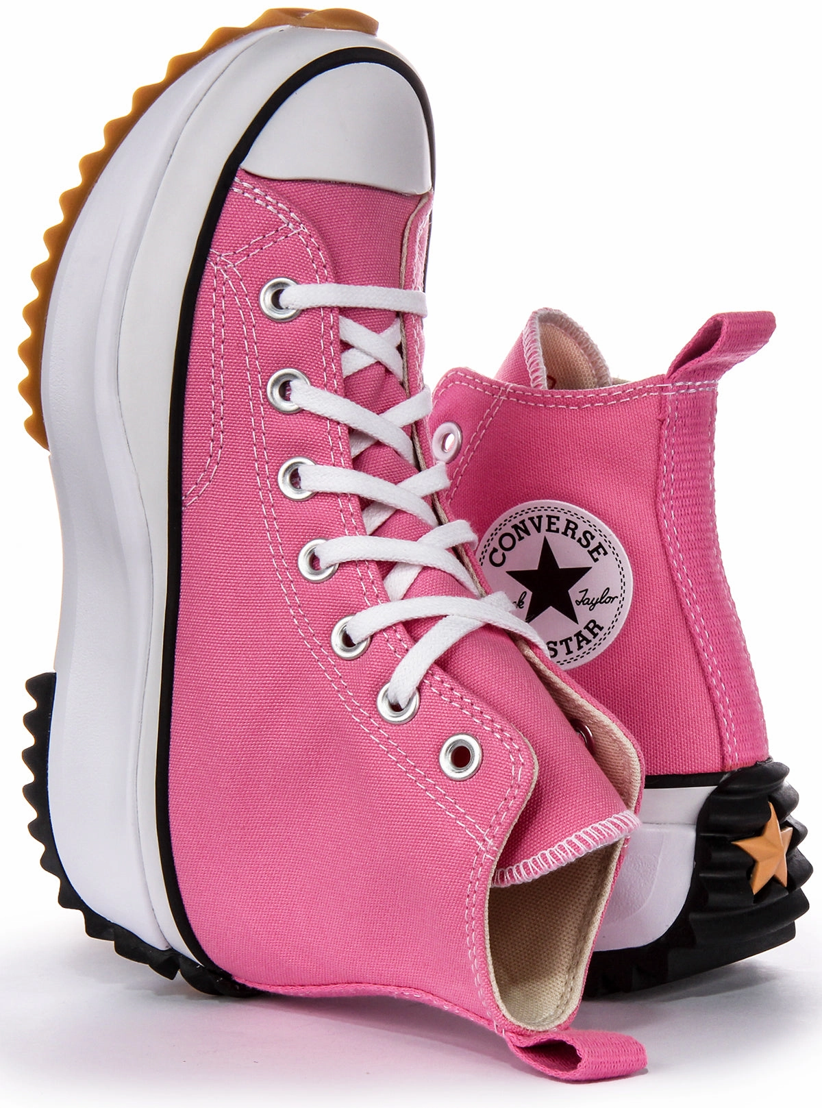 Classic Everyday Fit Converse Run Star Hike Hi A08735C In Pink