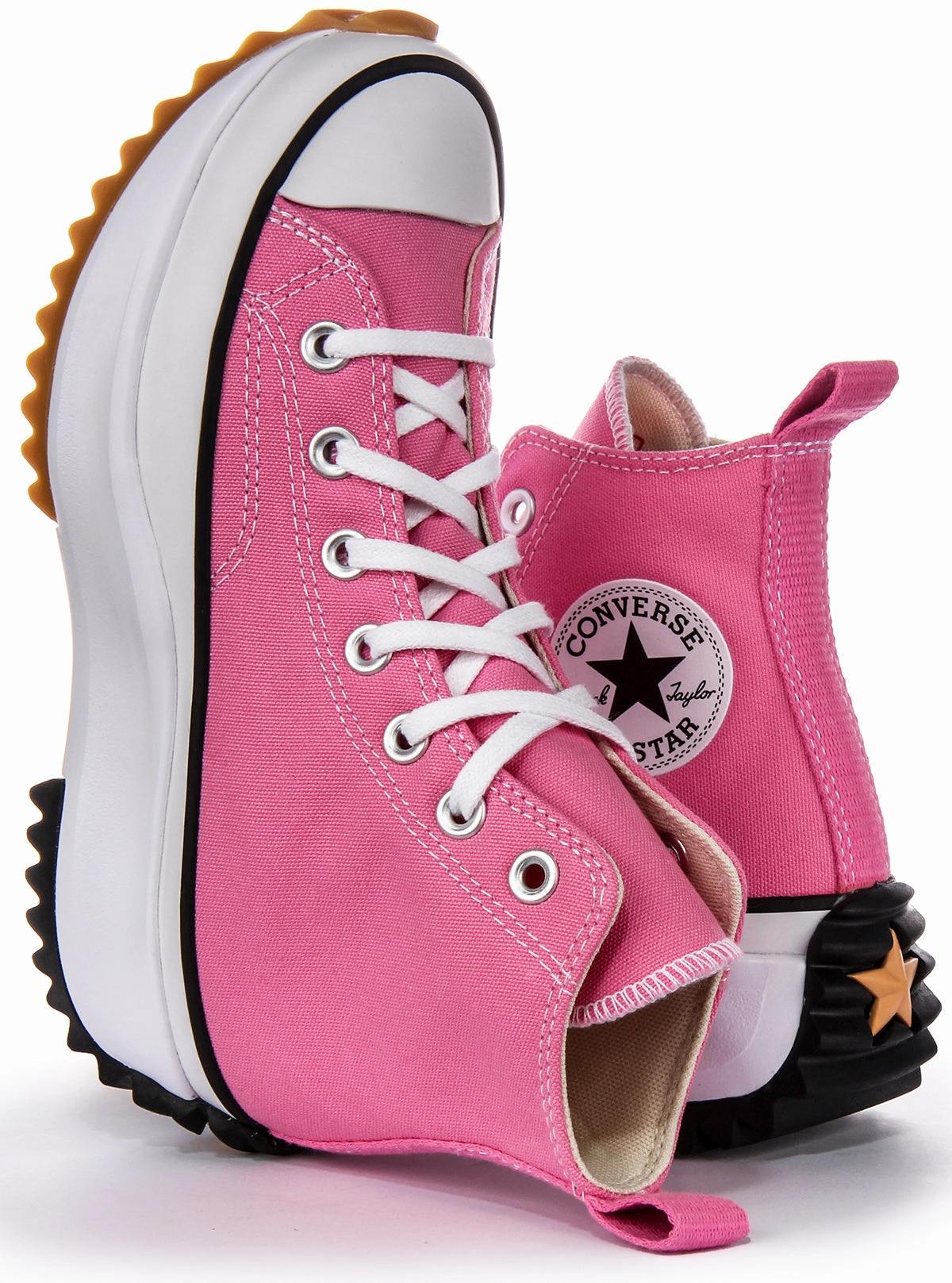 Classic Everyday Fit Converse Run Star Hike Hi A08735C In Pink