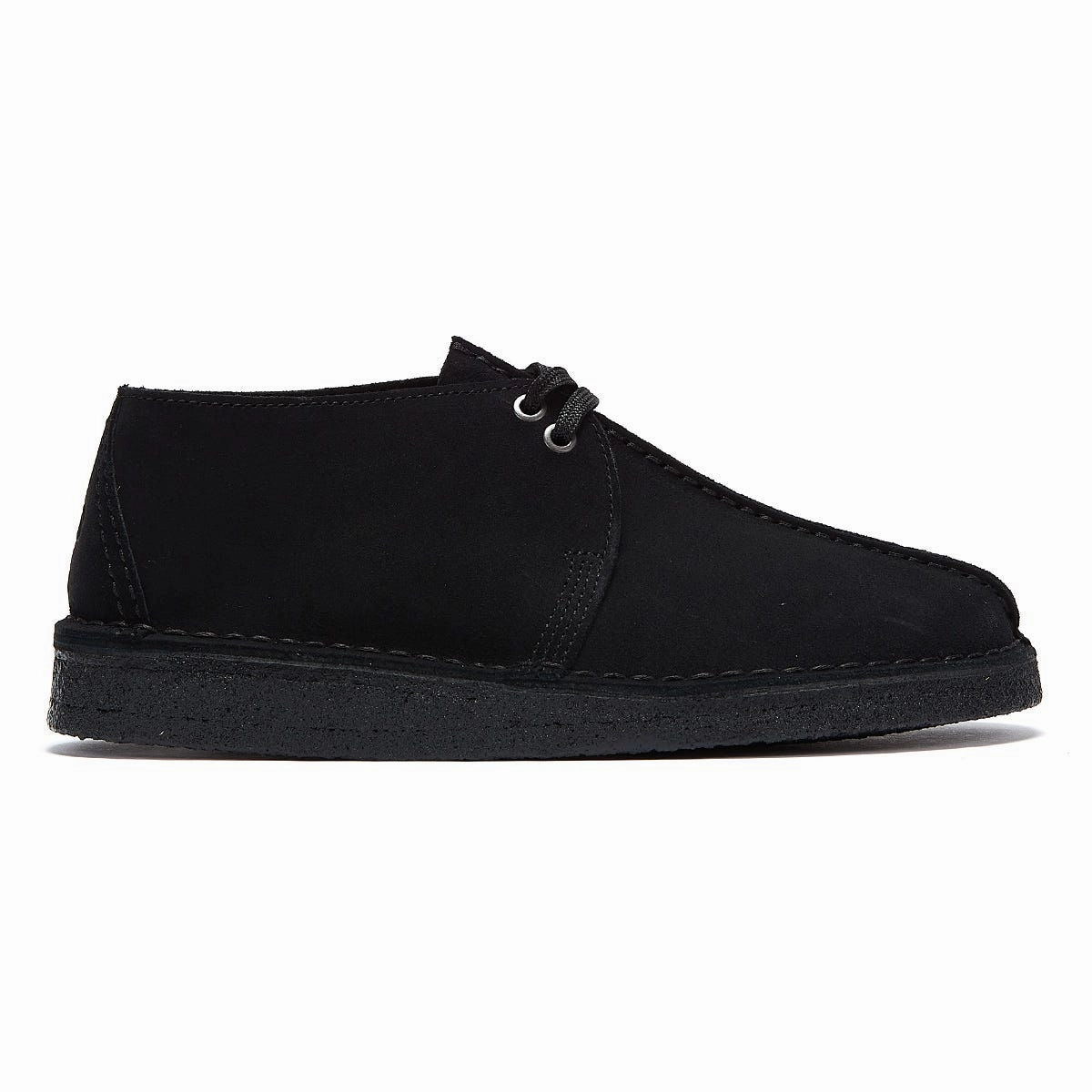 Classic Wear Clarks Originals Desert Trek Suede Mens Black Shoes