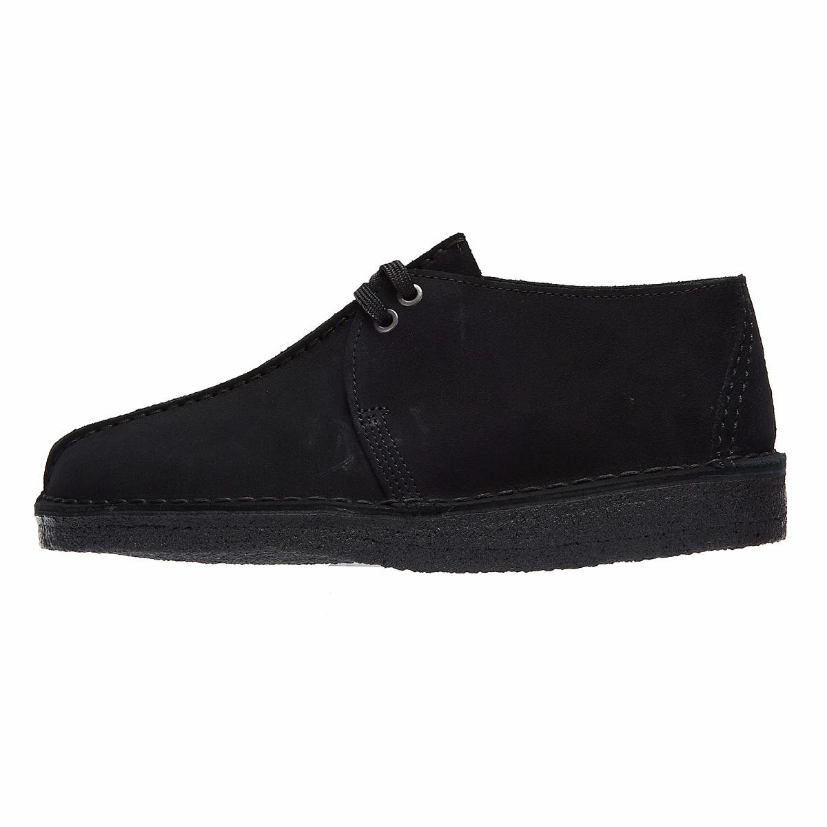 Classic Wear Clarks Originals Desert Trek Suede Mens Black Shoes
