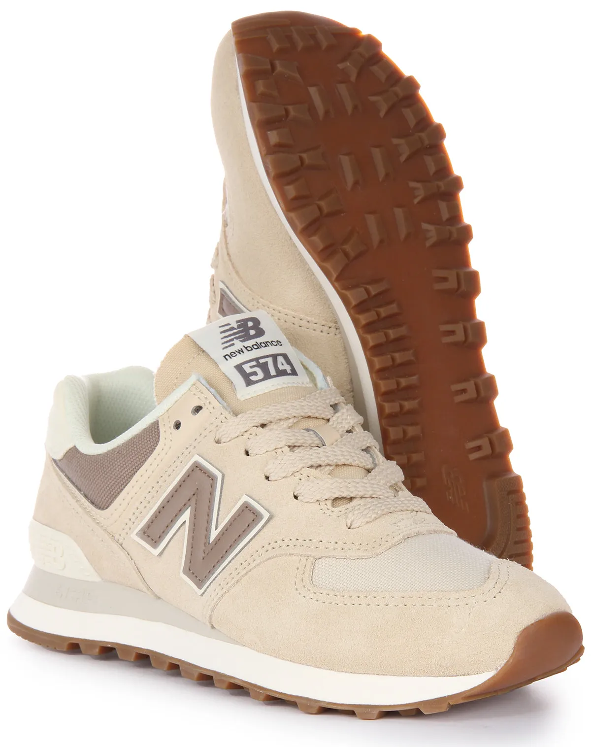 Clean Lines New Balance WL 574 NS2 In Beige For Women