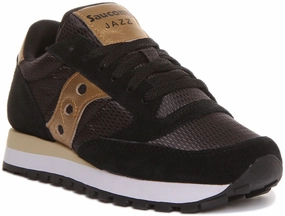 Outdoor Grip Urban fitness Saucony Jazz Original In Black Gold For Women