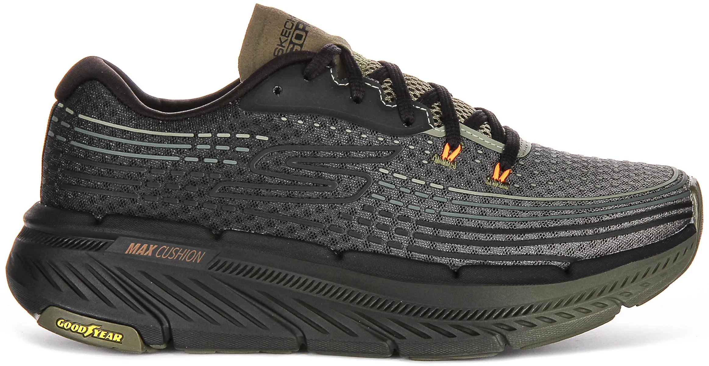 Close Fit Skechers Vivid 2.0 In Black Olive For Men