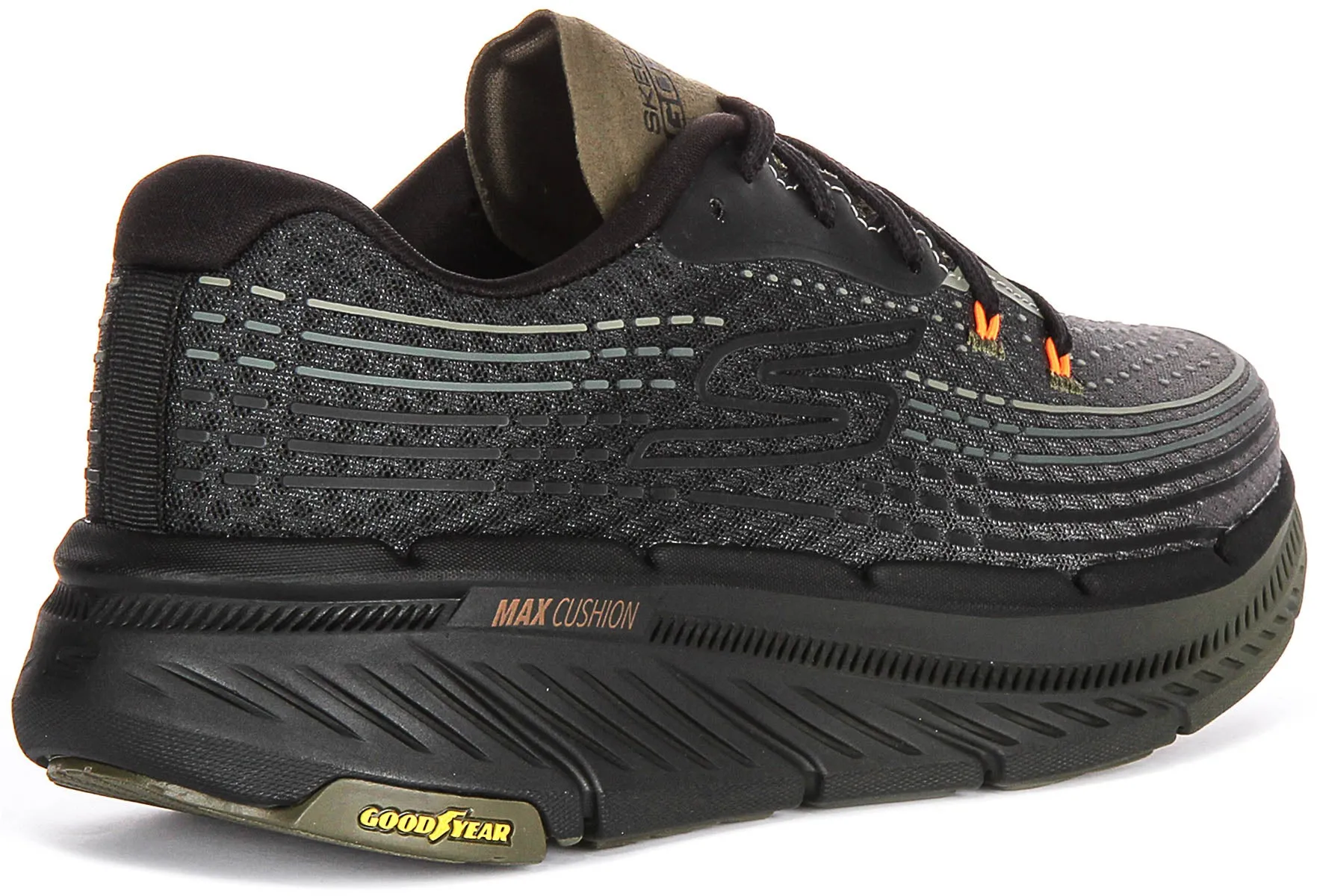 Close Fit Skechers Vivid 2.0 In Black Olive For Men