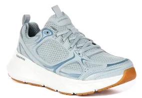 Textile lining ensures a smooth feel on contact Skechers Edgeride - Silver In Blue For Women