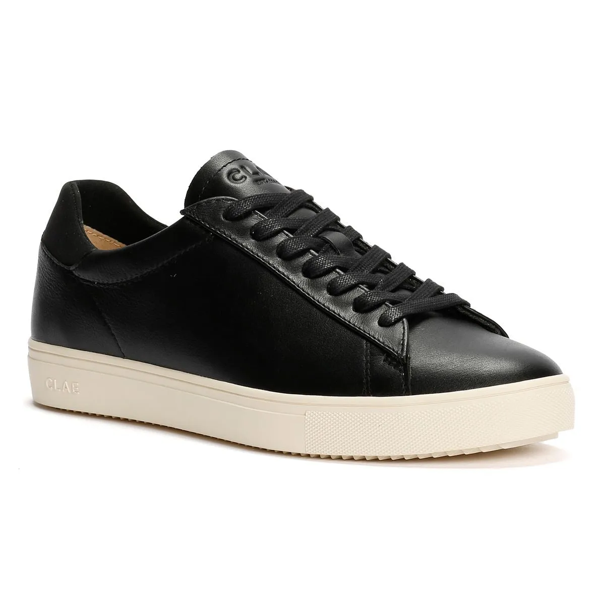 Cloud Feel Clae Bradley Milled Leather Men's Black Trainers