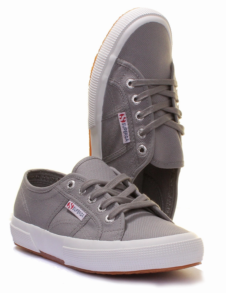 Cloud Comfort Superga 2750 Cotu In Grey White