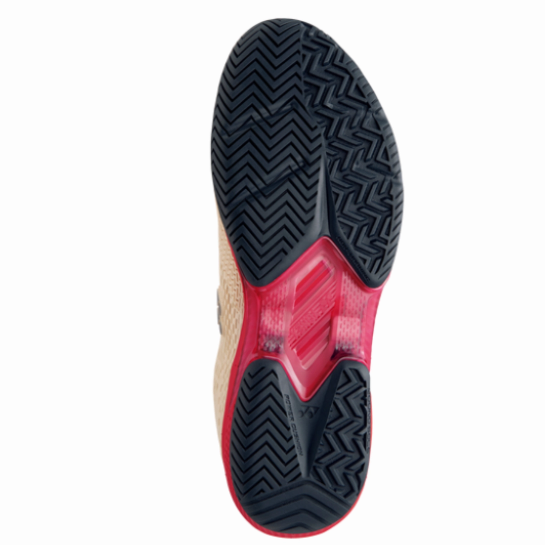 Cloud Support Pad Yonex 2025 AD-ACCEL Mens All Court Tennis Shoes - Sand Beige