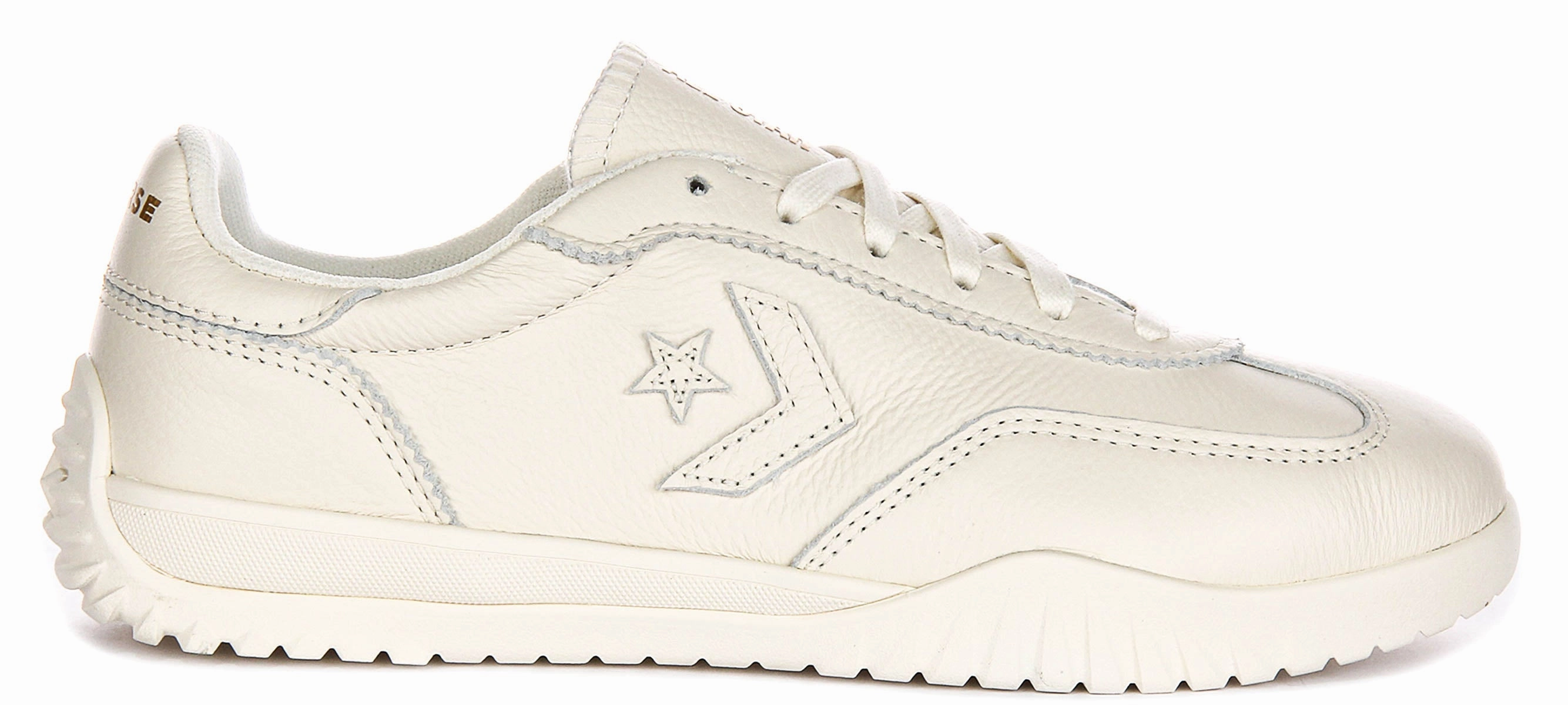 Cloud Walk Converse Run Star Trainers A12778C In Cream Leather