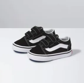 Easy Style Night Run VANS Old Skool V Black Toddlers VN000D3YBLK (LF)