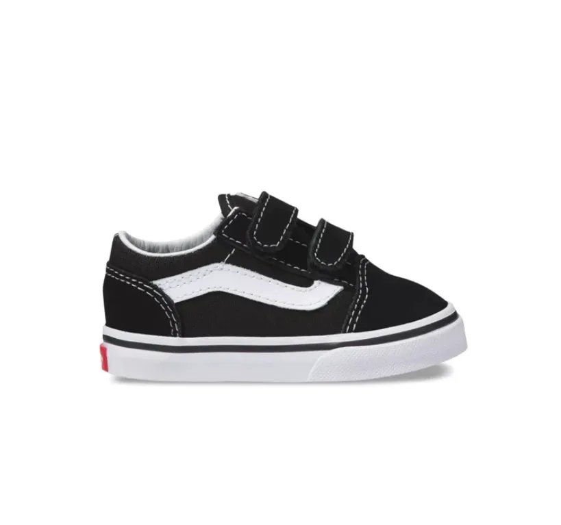 Comfort Edge VANS Old Skool V Black Toddlers VN000D3YBLK (LF)
