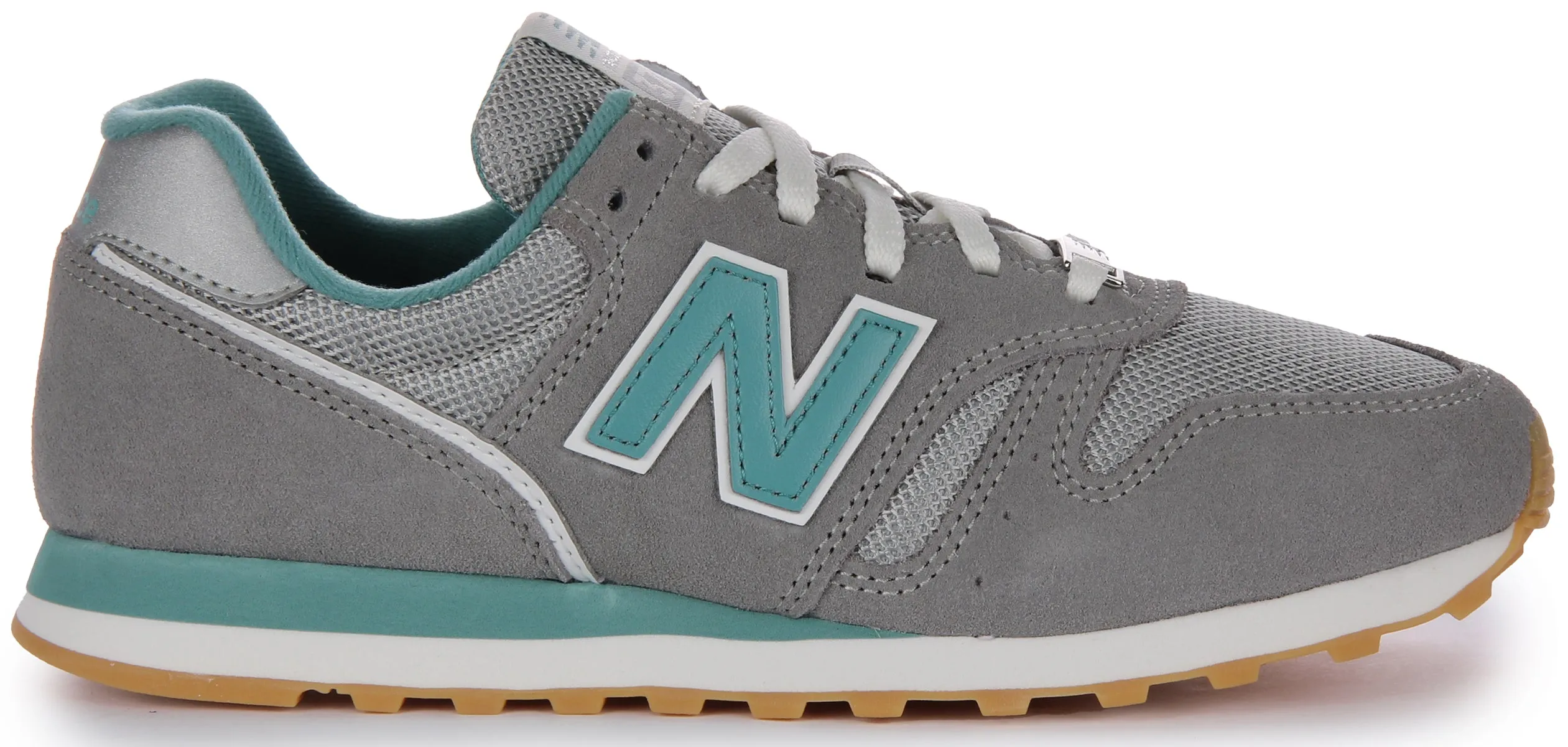 Comfort Fit Form New Balance WL 373 OD2 In Grey Turquos For Women
