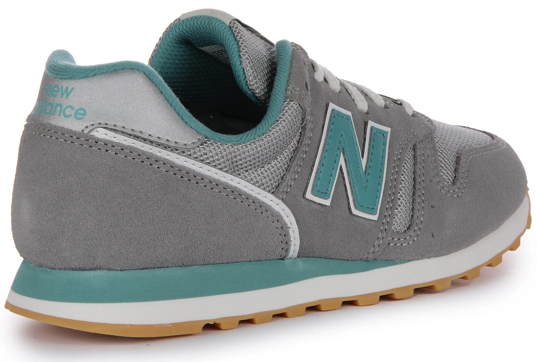 Comfort Fit Form New Balance WL 373 OD2 In Grey Turquos For Women