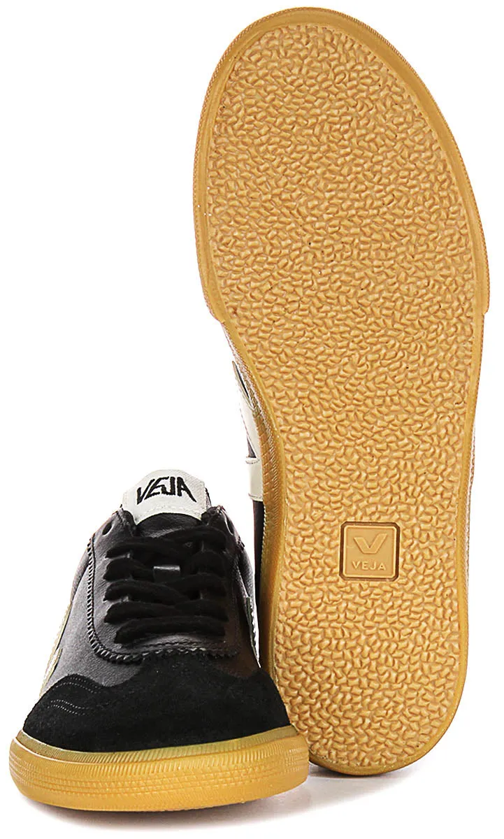 Comfort Fit Veja Volley In Black White For Men