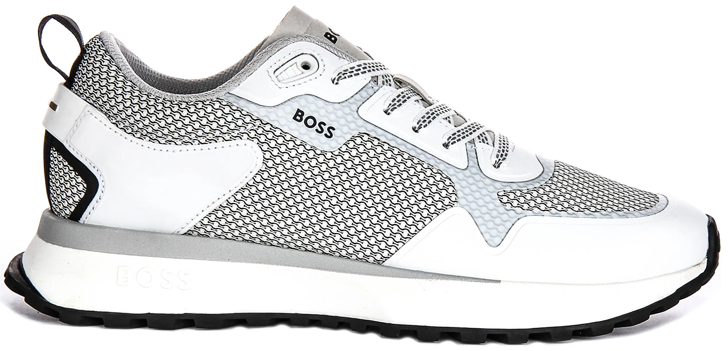 Comfort Flow Boss Jonah Runner Mesh In Grey Black For Men