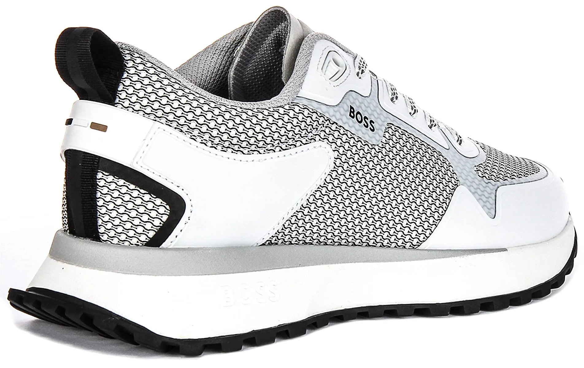 Comfort Flow Boss Jonah Runner Mesh In Grey Black For Men