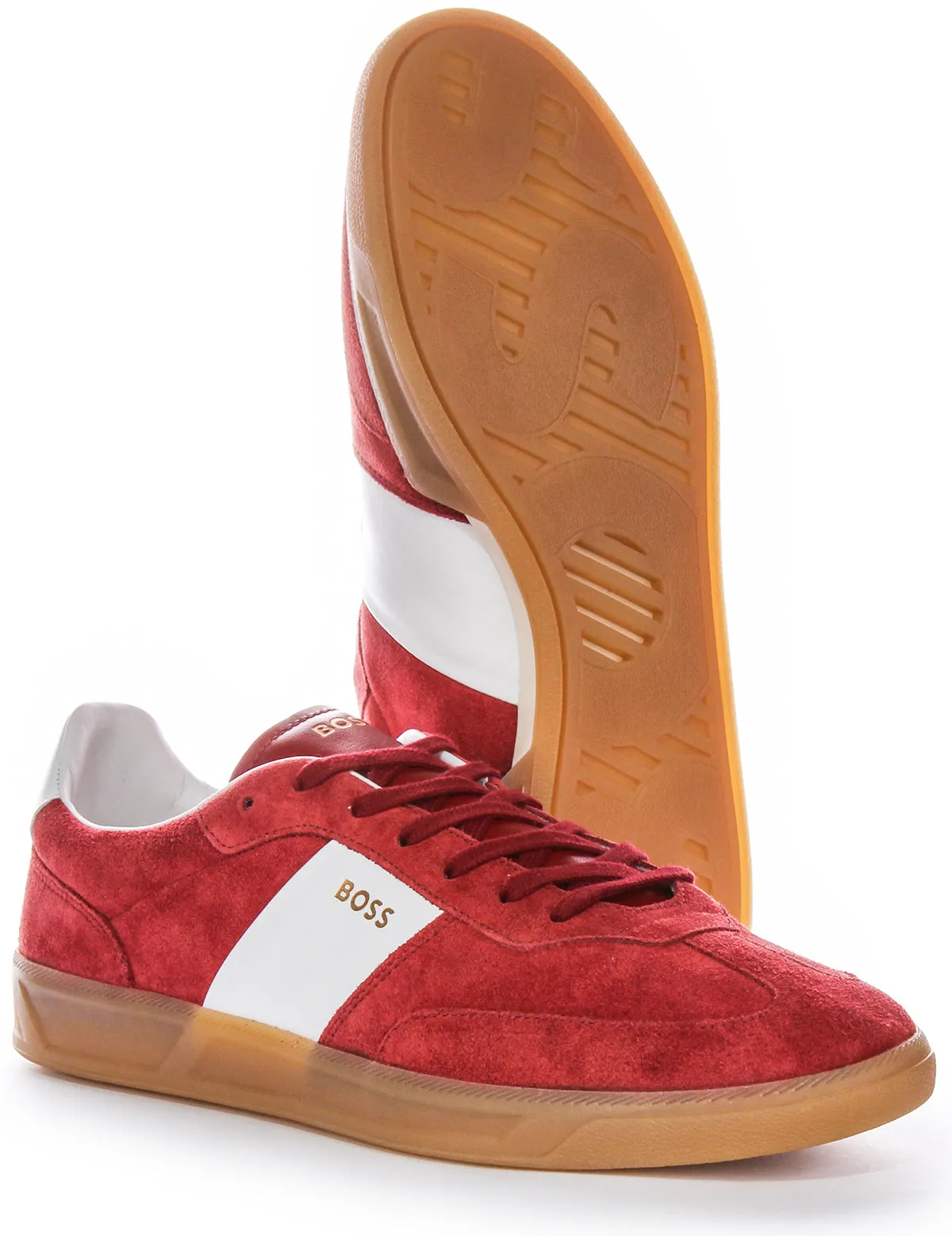 Comfort Step Boss Brandon Tenn Sd In Red White For Men