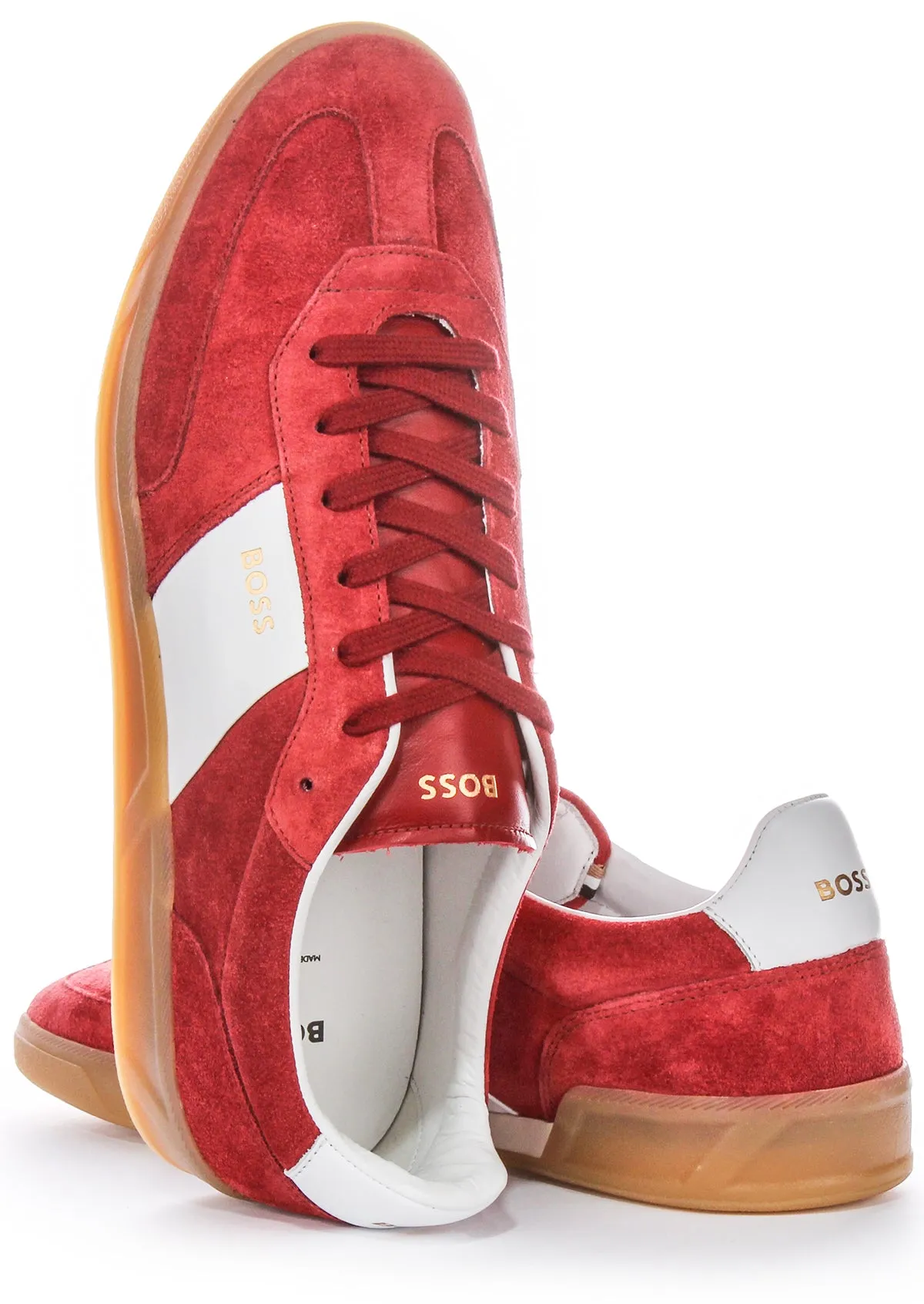 Comfort Step Boss Brandon Tenn Sd In Red White For Men