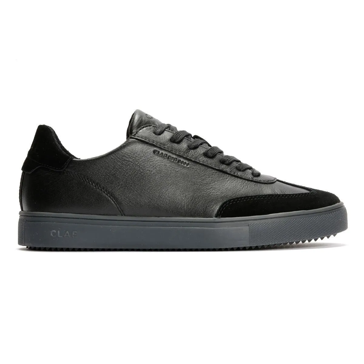 Comfort Walk Clae Deane Leather Clear Men's Black Trainers