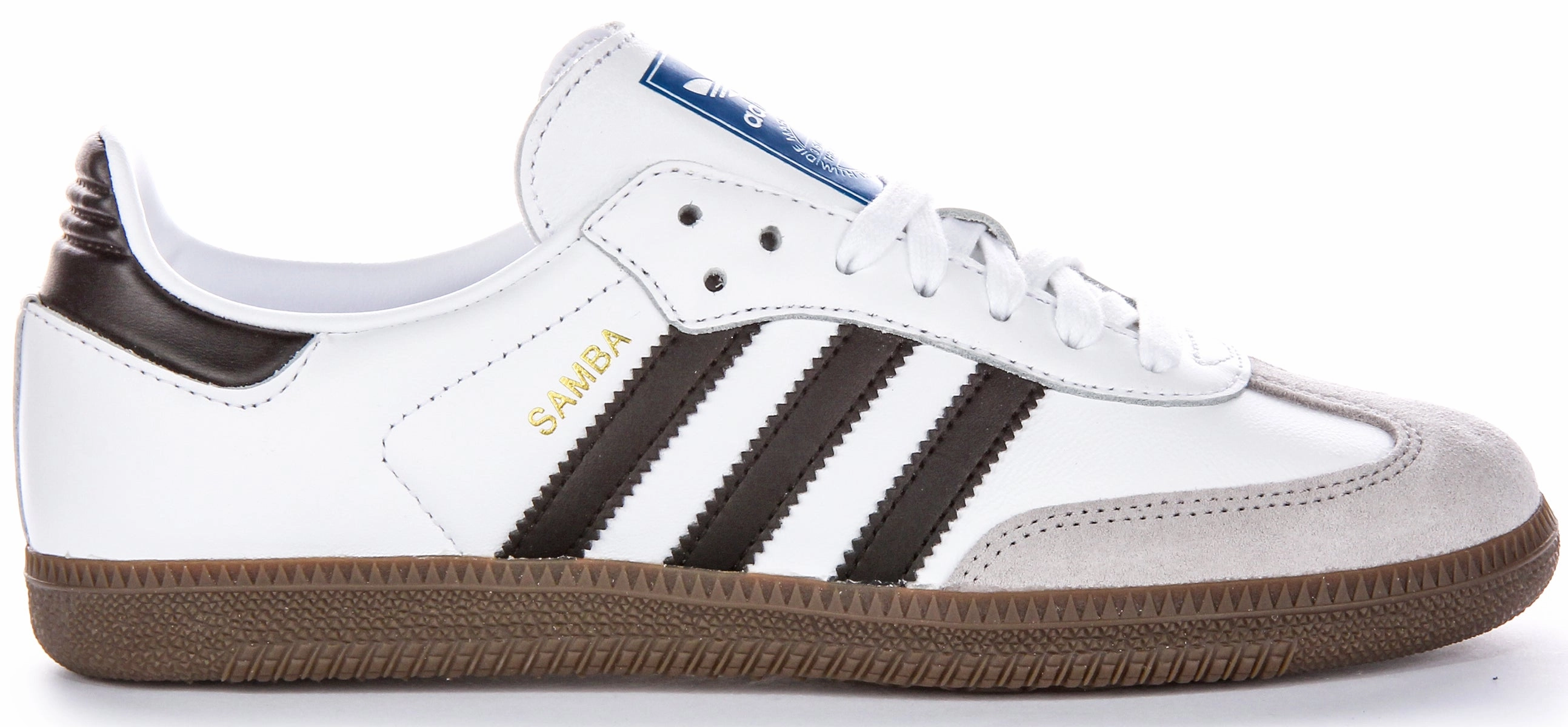 Comfort Centered Adidas Samba OG Trainers In White Black