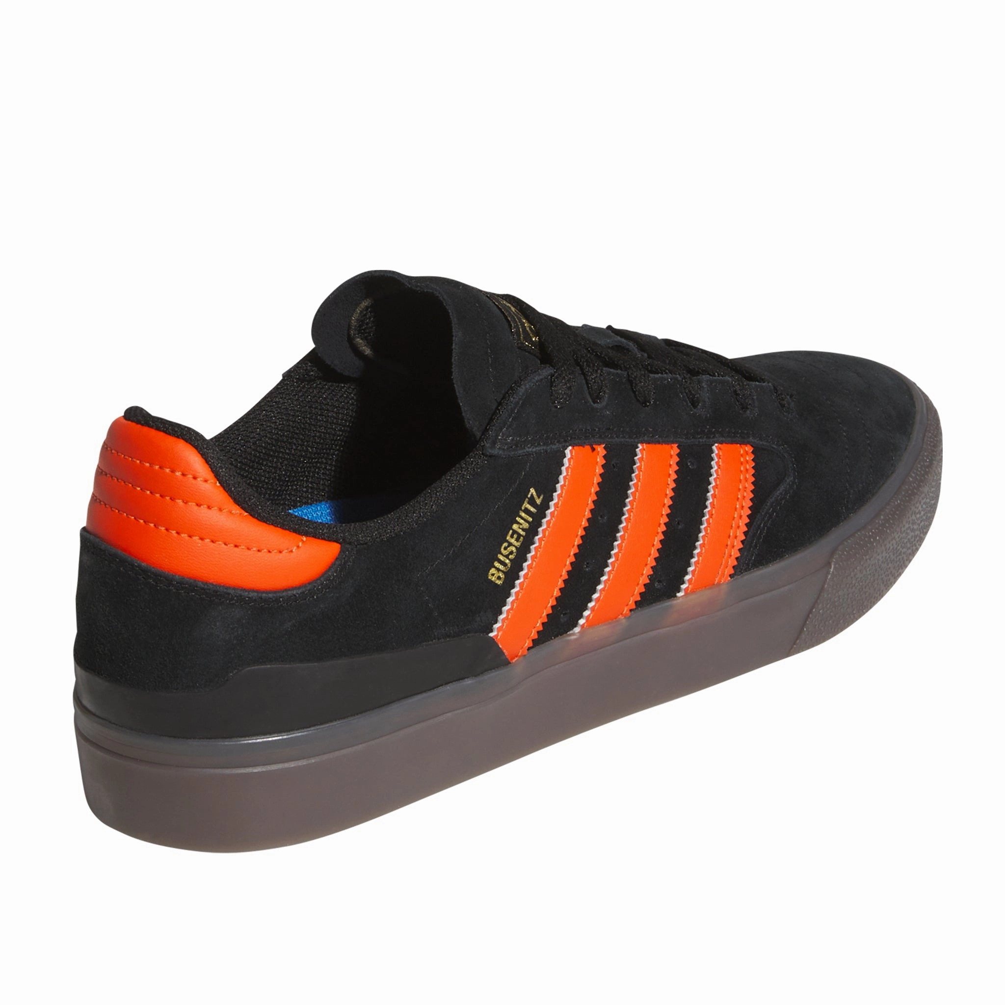 Comfort Footwear Design Concept Adidas Busenitz Vulc 2 Black/Orange/Gum Sale